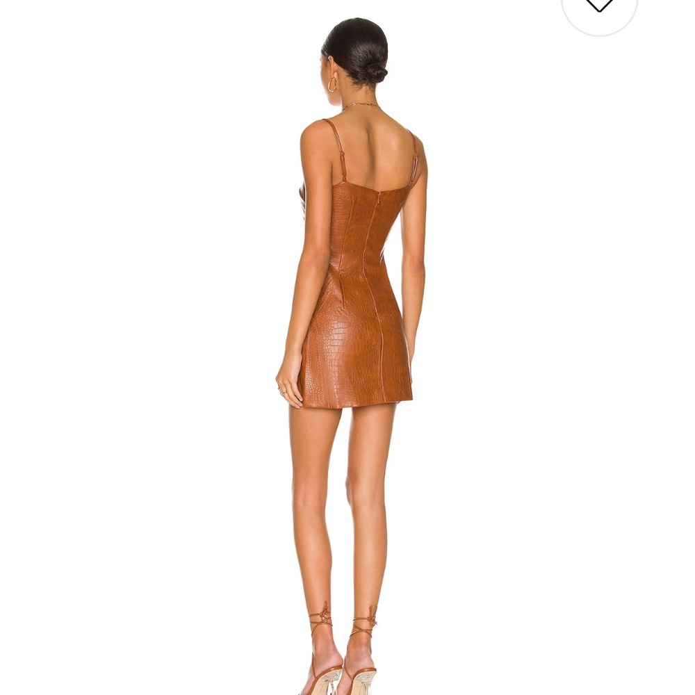 Croc mini dress Revolve
